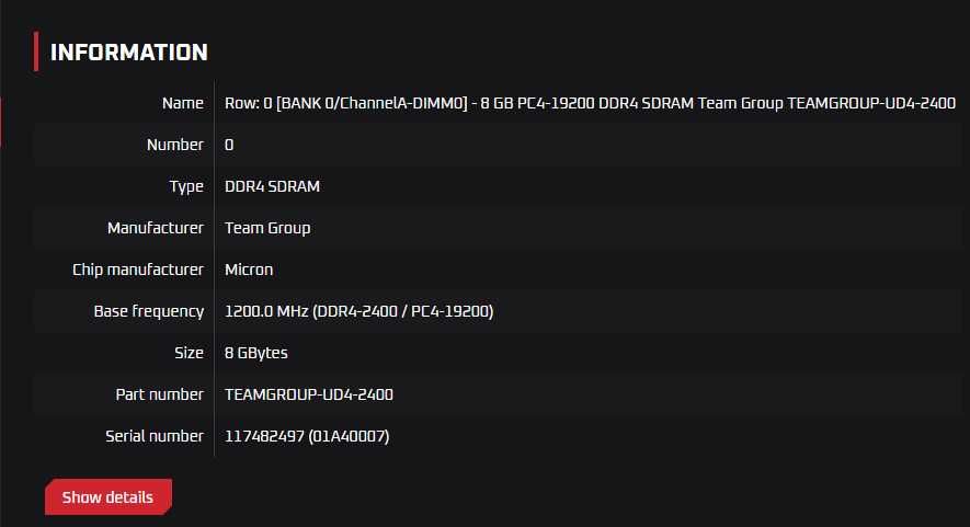 Pamięć RAM TeamGroup Elite DDR4-2400MHz 16GB (2x8) CL16