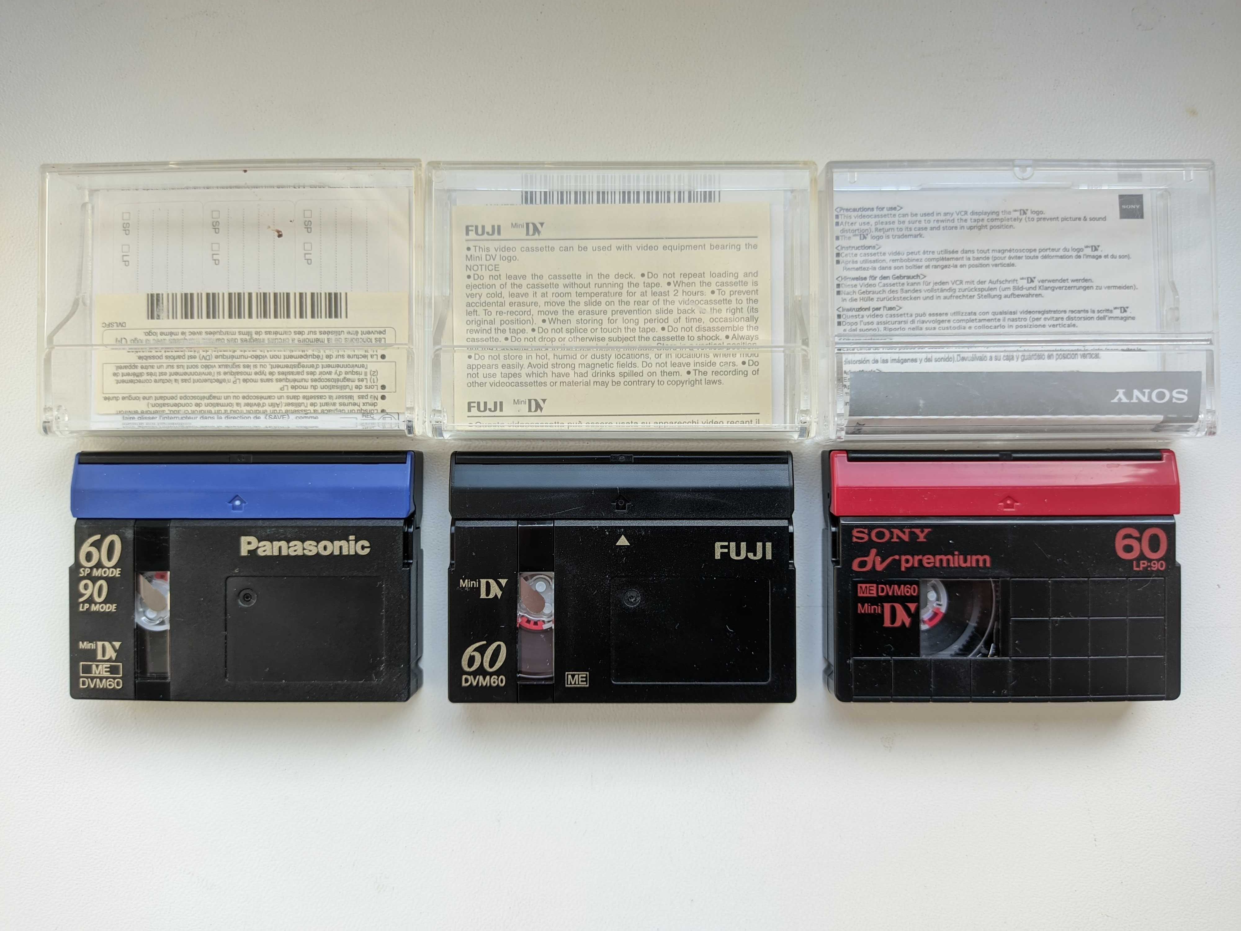 Кассеты видеокассеты для видеокамер