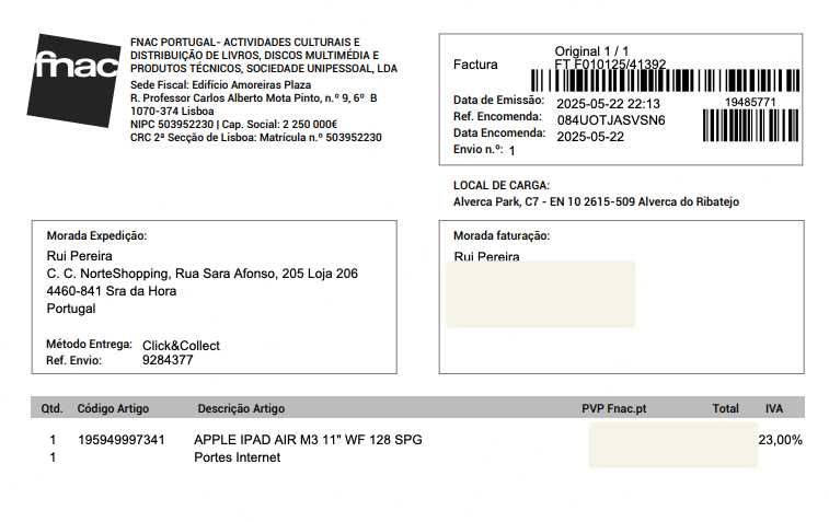 Apple iPad Air 2025 M3 128GB 11'