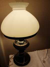 Lampa elektryczna stołowa imitacja naftowej