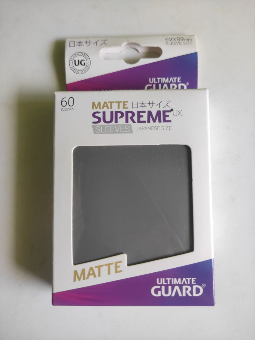 Ultimate Guard Supreme UX Matte Sleeves, NOVAS!