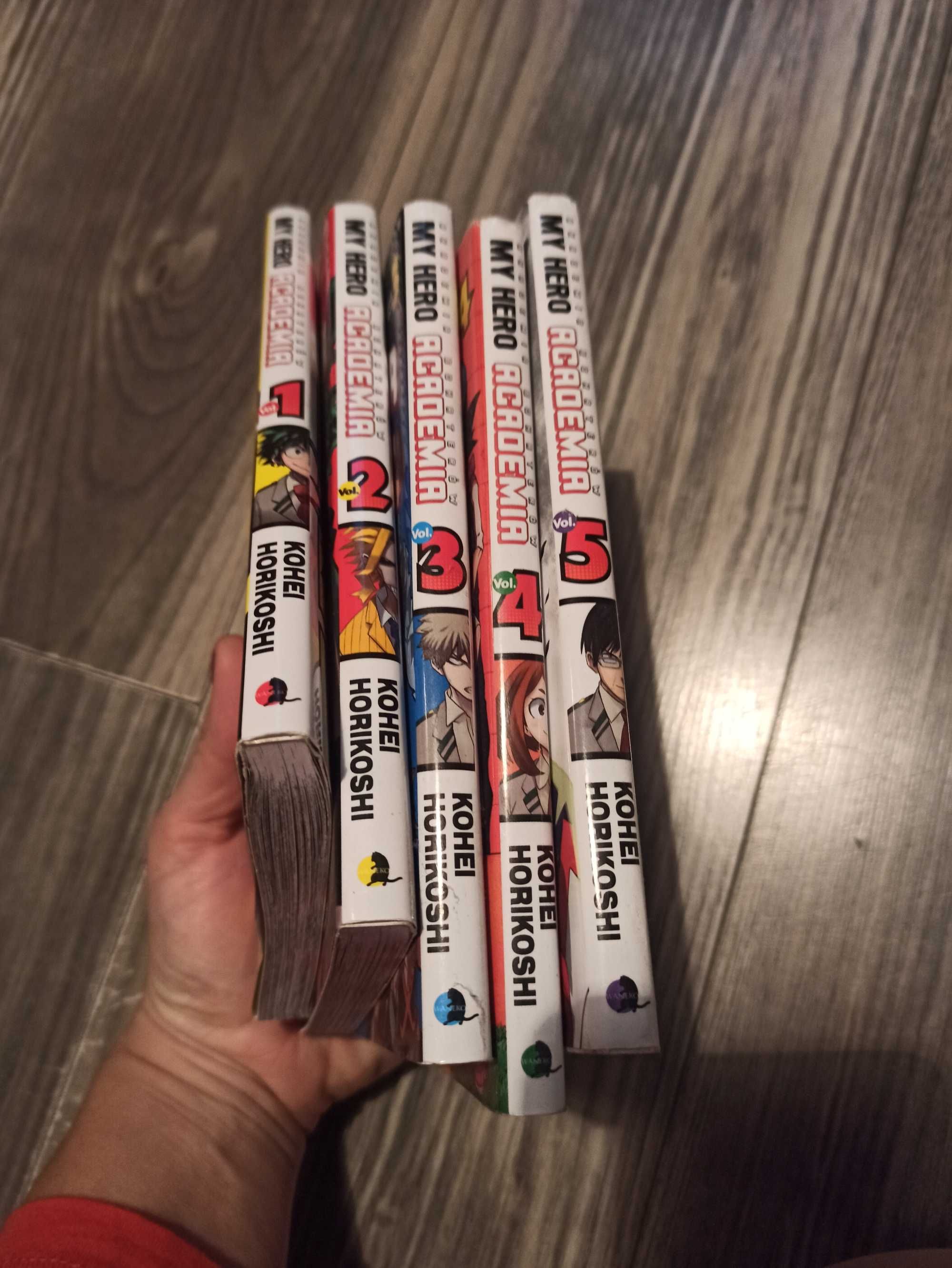 My hero Academia 1-5