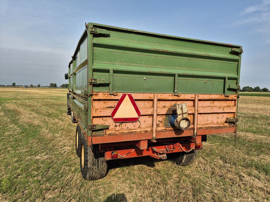 Przyczepa tandem 11 ton 3 strony