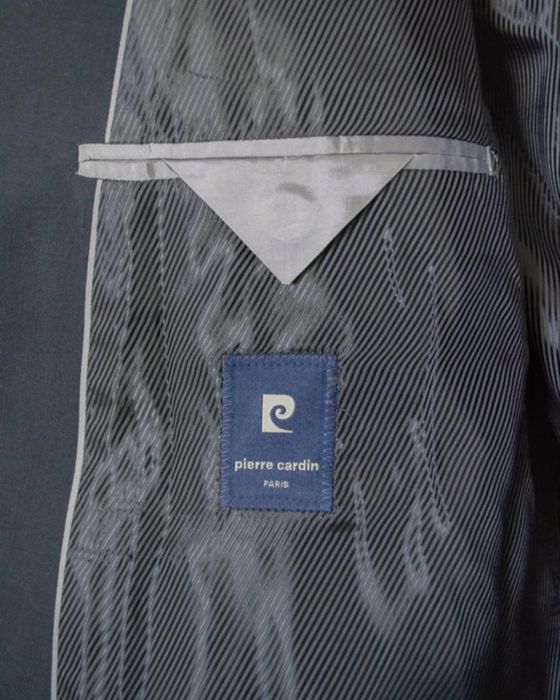 granatowy garnitur marynarka Pierre Cardin