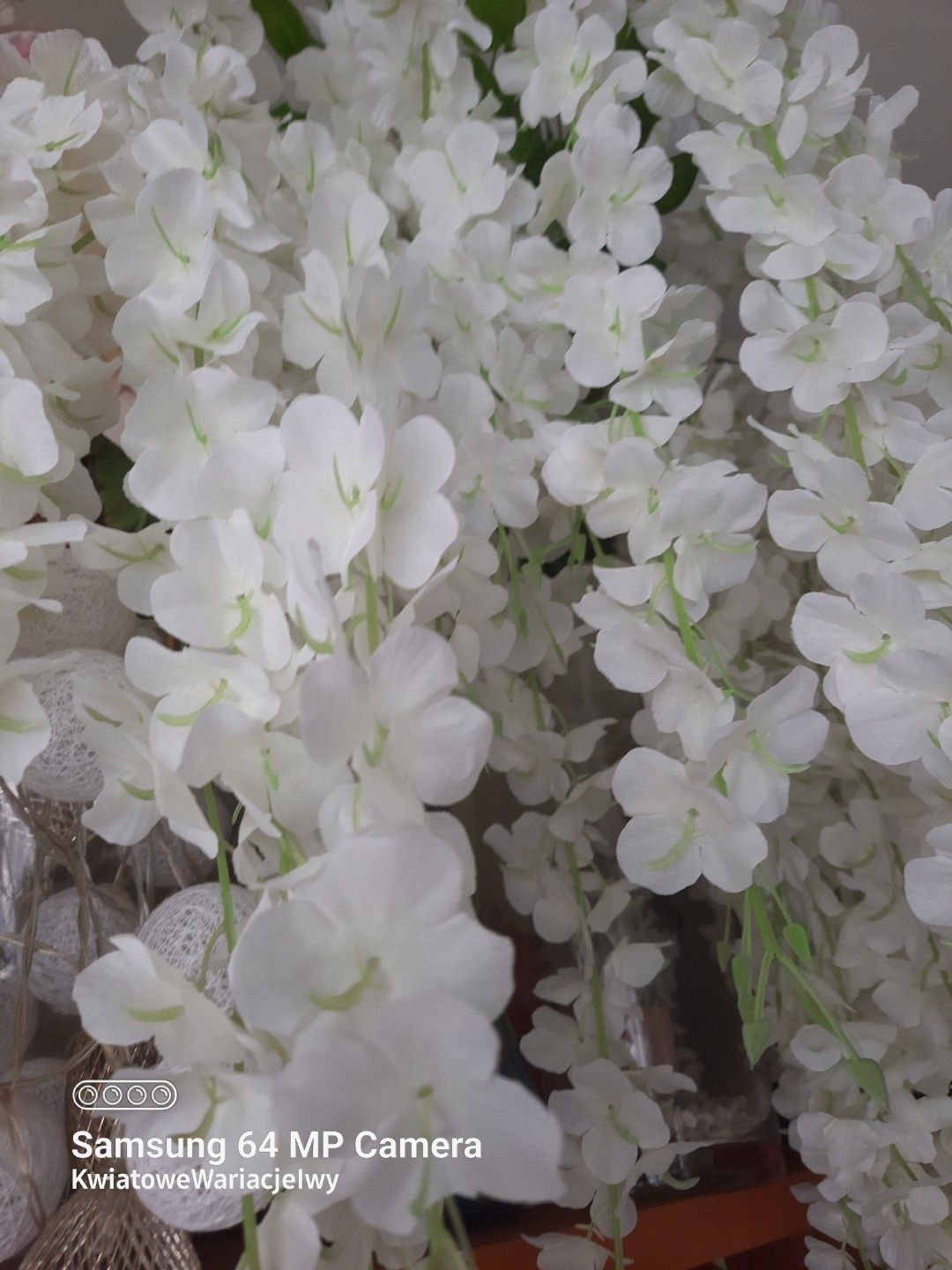 Sztuczna gałąź wisterii 180 cm