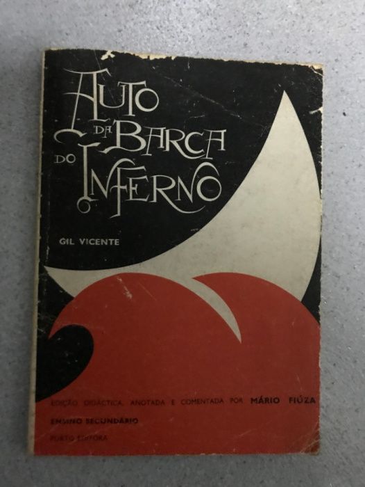 Livro Auto da Barca do Inferno de Gil Vicente