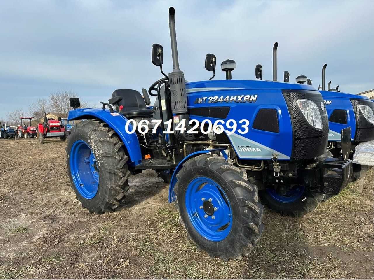 Мінітрактор Jinma 3244 HXRN 4*4 Реверс Доставка БЕЗКОШТОВНО по Україні