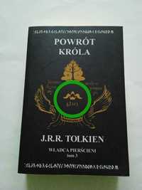 J.R.R. Tolkien Powrót Króla SATN BARDZO DOBRY !!!