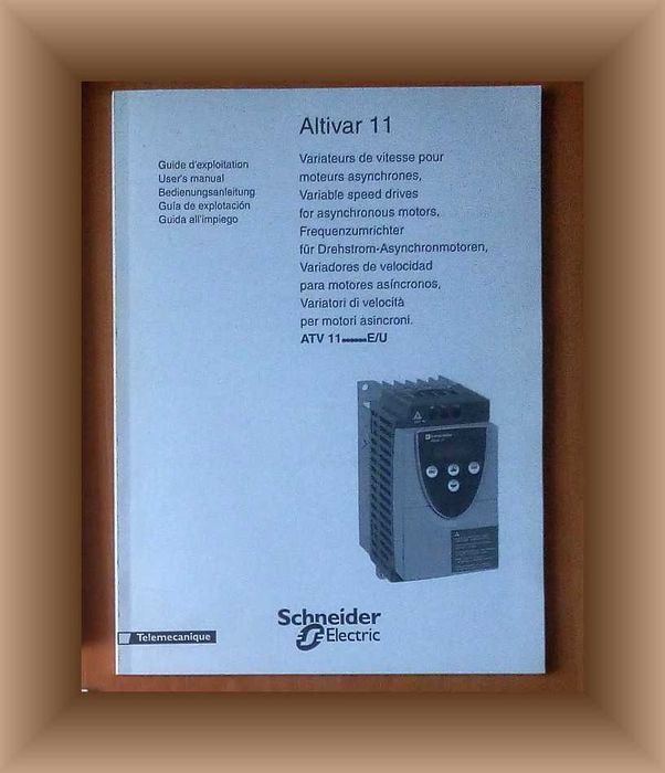 Инструкция к частотному преобразователю SCHNEIDER ALTIVAR ATV 11