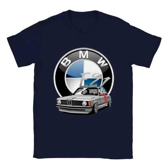 T-shirt 100% Algodão BMW E21