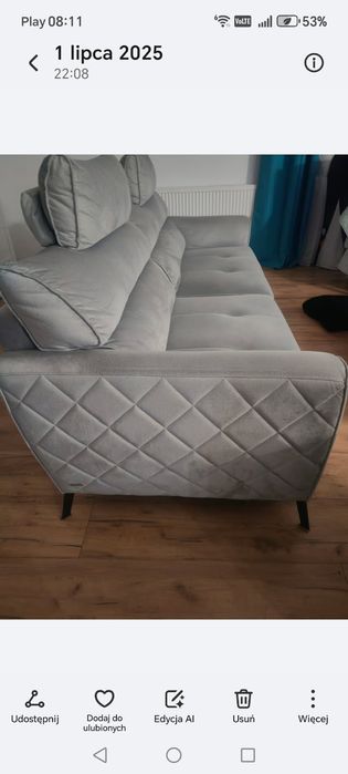 Kanapa  3 osobowa+fotel