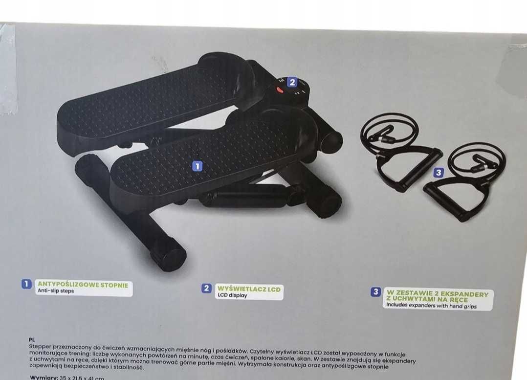 Stepper z ekspanderami i wyświetlaczem Spokey steper