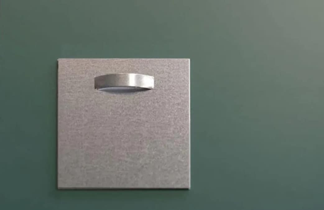 Venti 50 cm Okrągłe lustro łazienkowe z oświetleniem LED powystawowe