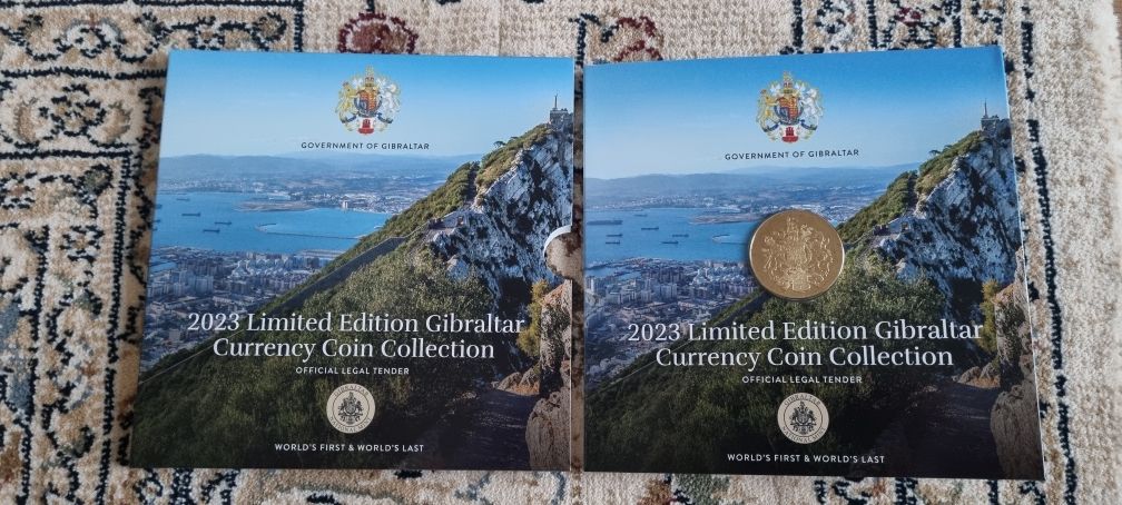2023 Gibraltar Limitowana Edycja Monety kolekcjonerskie Krol Charlles