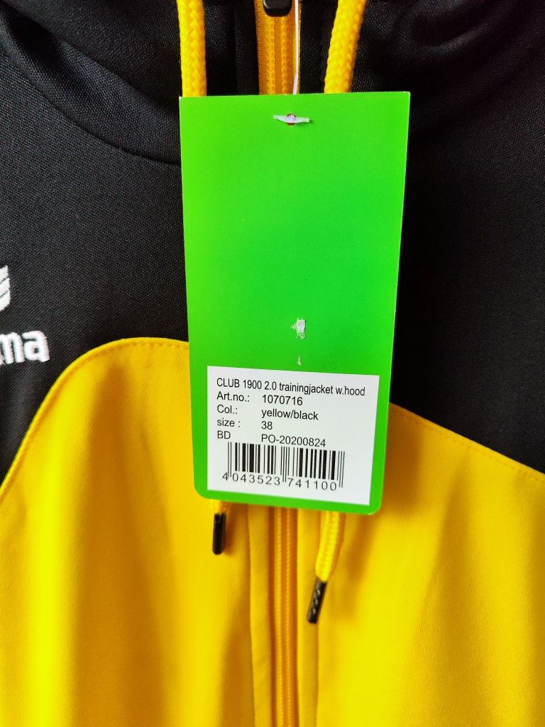 Bluza sportowa rozsuwana Erima, damska, rozmiar M, nowa z metką, kiesz