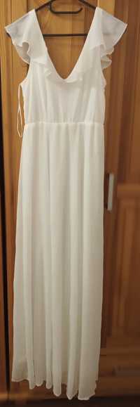 Sukienka biała ślubna VILA