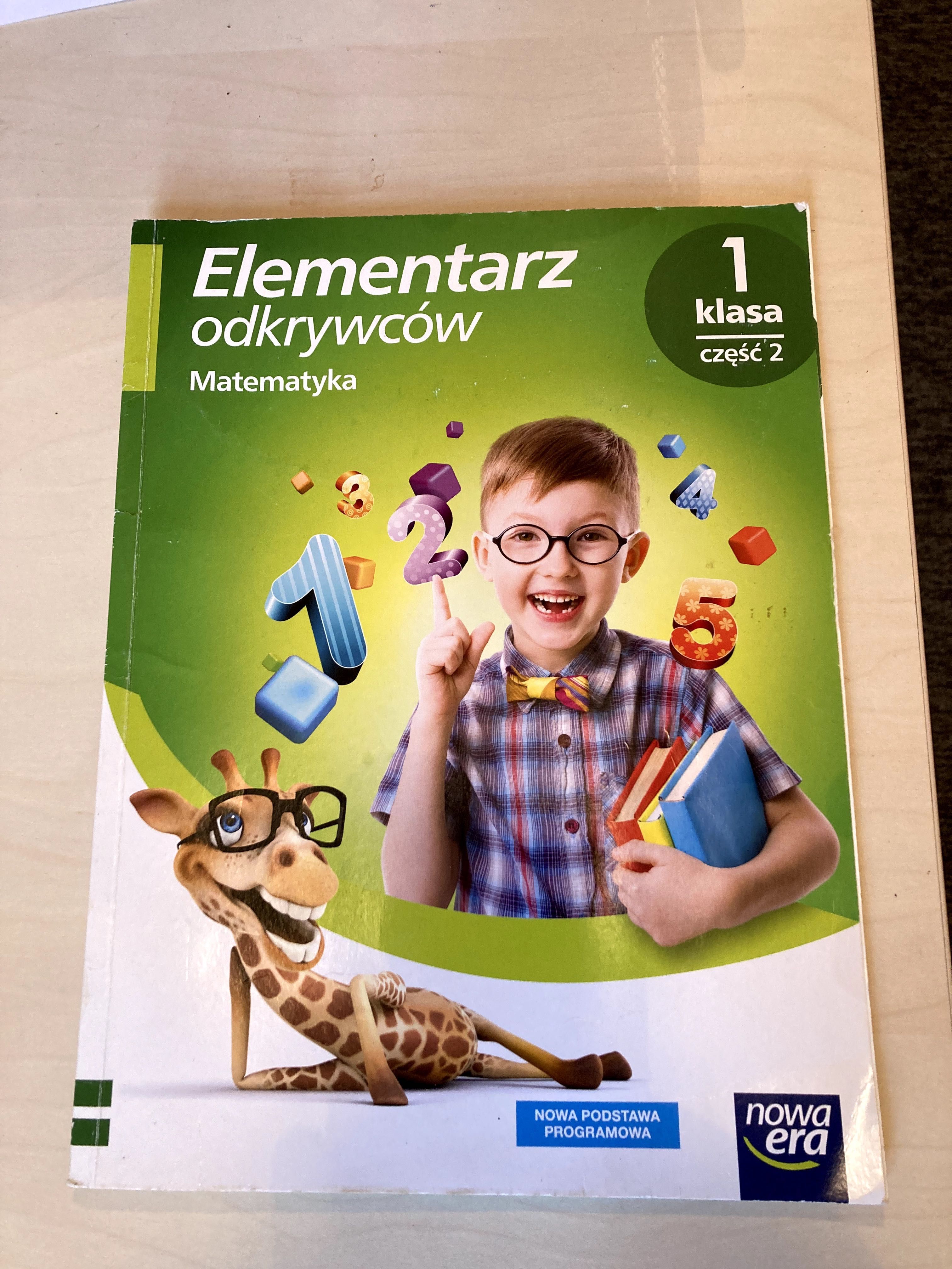 Elementarz Odkrywców Ćwiczenia Matematyka kl. 1 Cz. 2