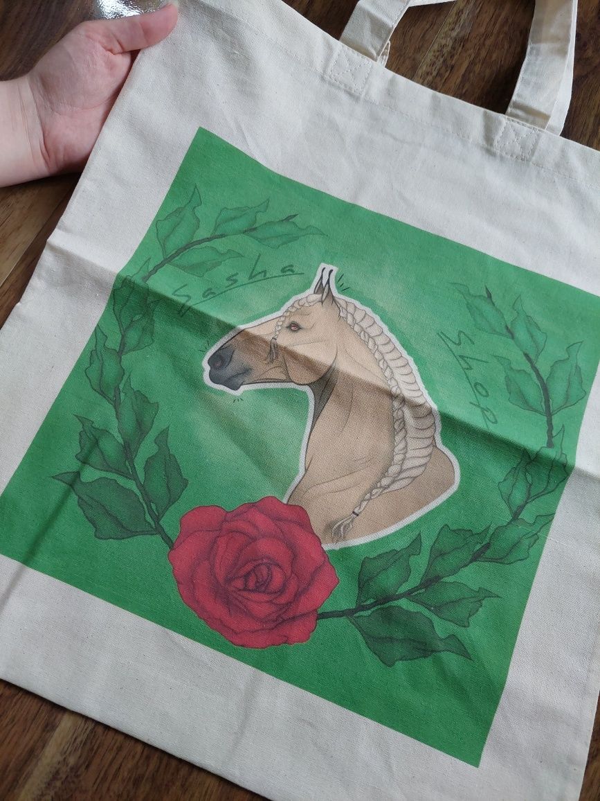 Torba bawełniana hobby horse
