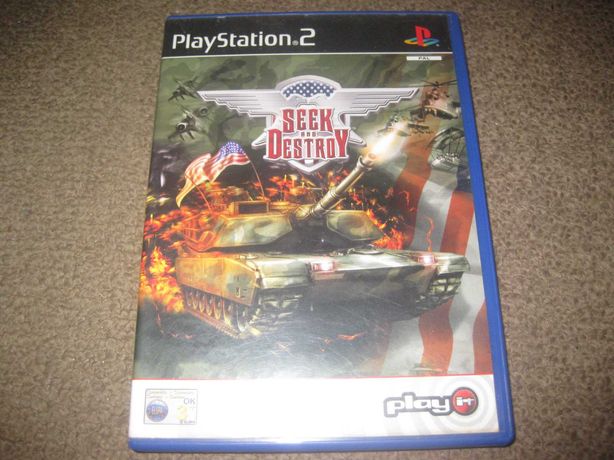 Jogo "Seek And Destroy" para PS2/Completo!