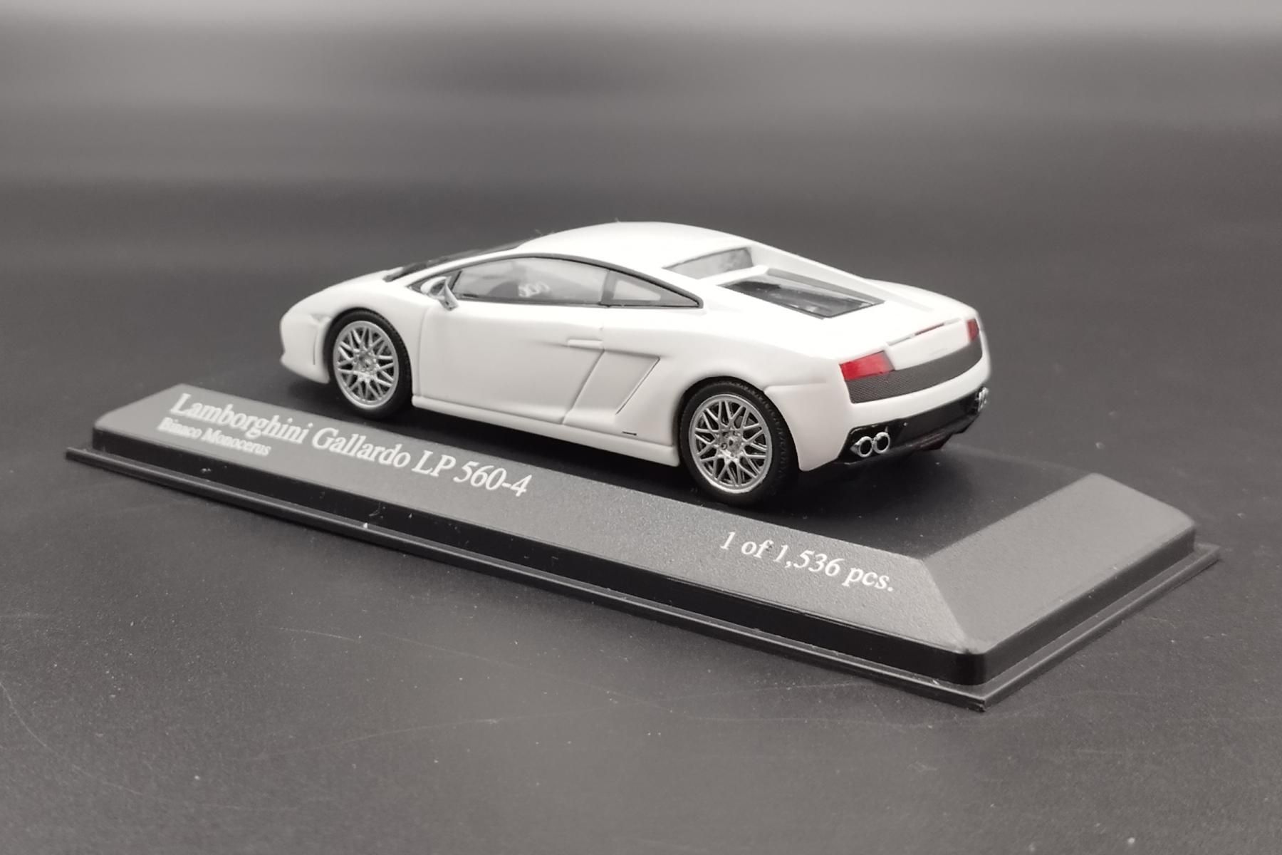 1:43 Lamborghini Gallardo White Minichamps