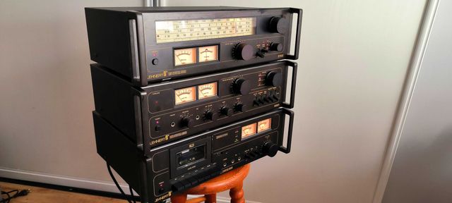 Wieża Lehnert 9000 Stereo - Wzmacniacz Tuner Magnetofon ideał sprawna