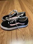 Vans negros e rosa T33 (EU)