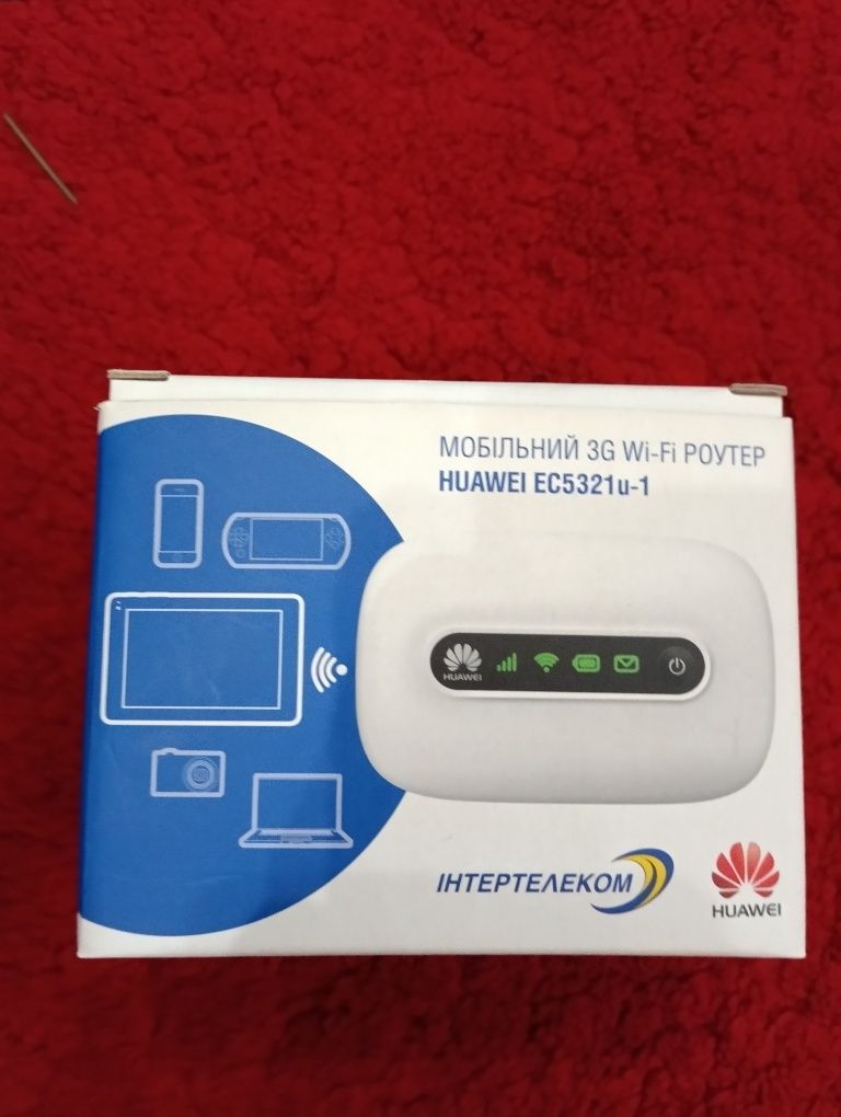 Мобильный 3g wi-fi роутер HUAWEI Ec5321u-1 Інтертелеком