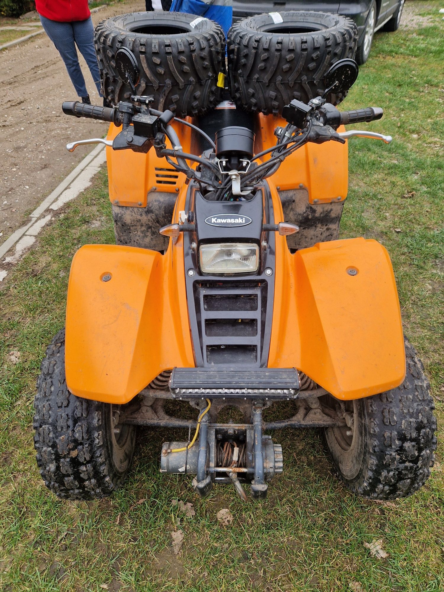 Kawasaki kfx 300 nie gryzli, kingquad zadbany