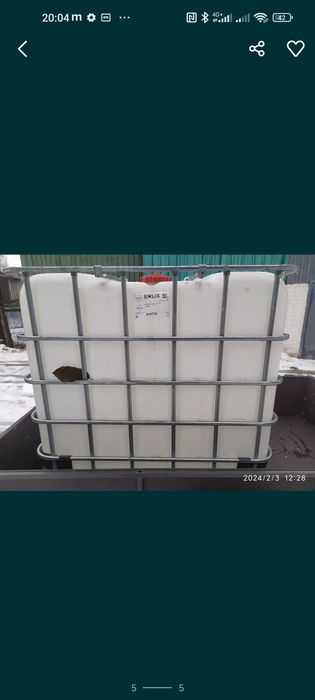 Еврокуб в каркасе чистый