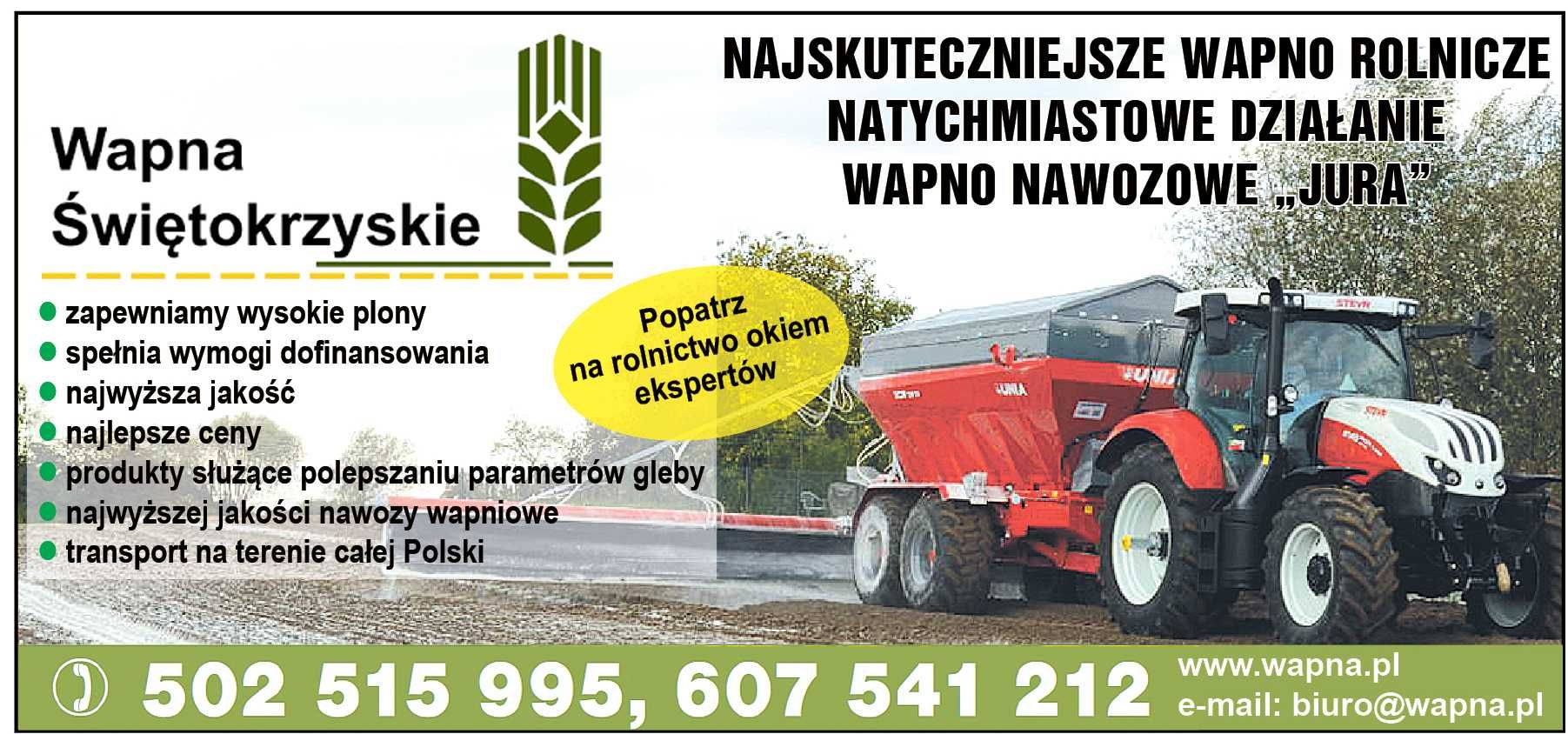 Wapno nawozowe Magnezowe, Tlenkowe, Węglanowe -