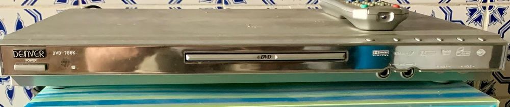 Leitor DVD a funcionar