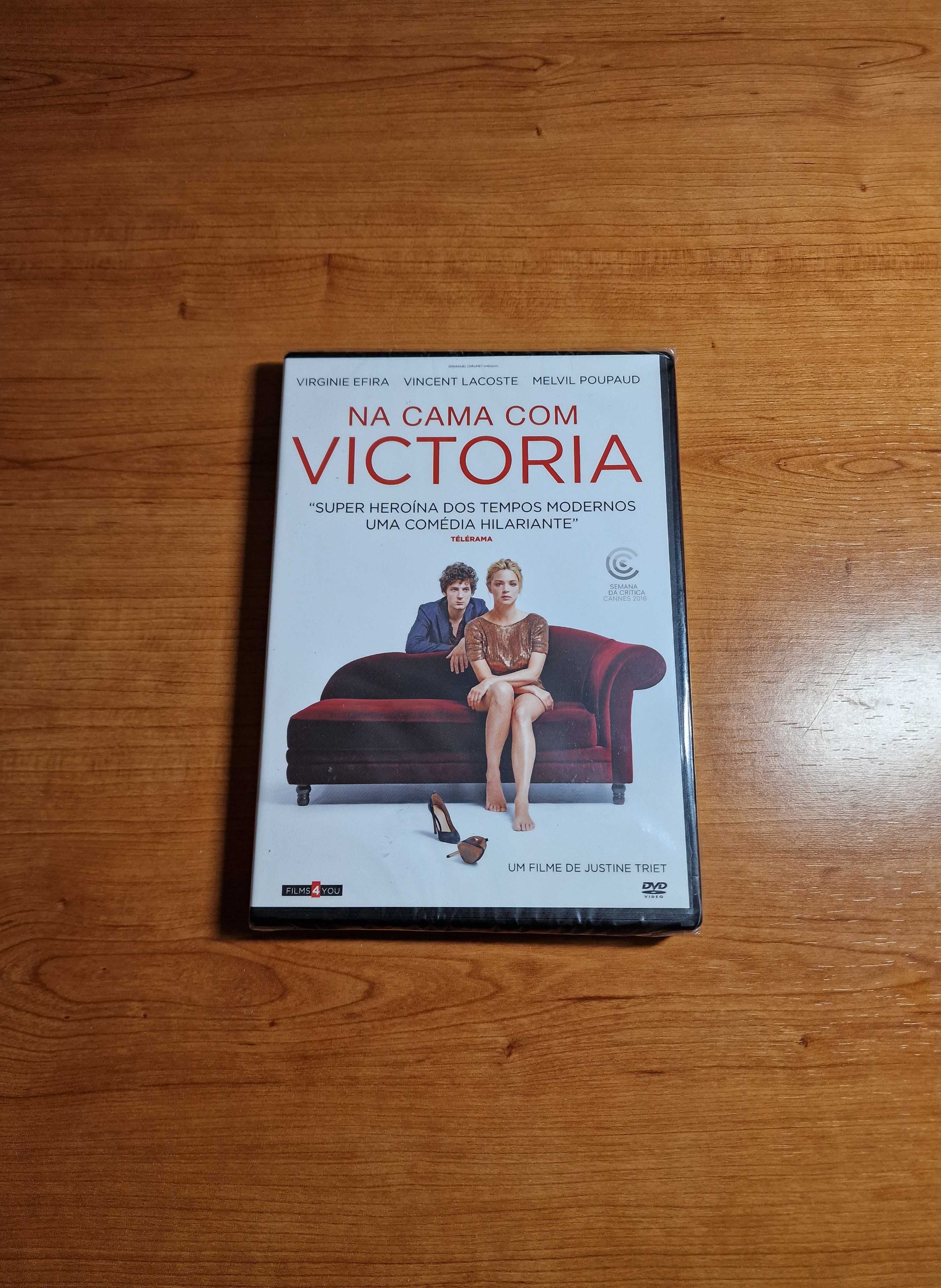 NA CAMA COM VICTORIA (Virginie Efira/Vicent Lacoste) NOVO/SELADO