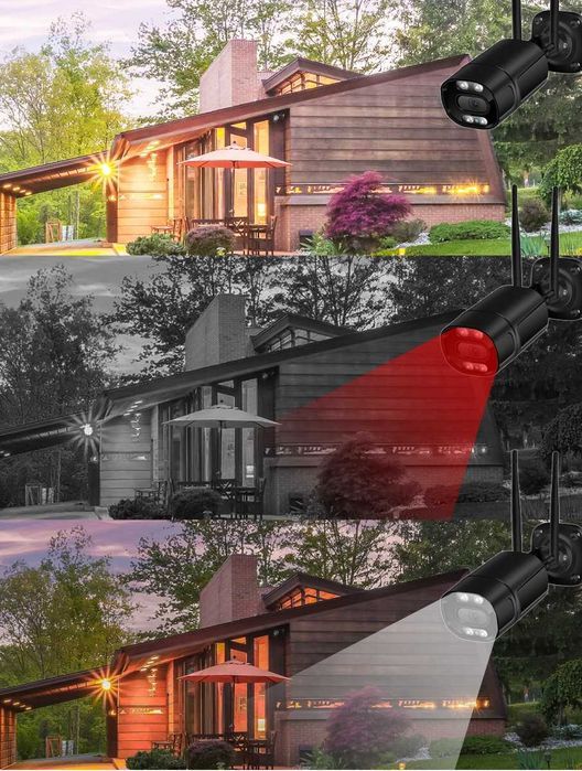 Bezprzewodowa Kamera Zewnętrzna IP Wifi Full HD