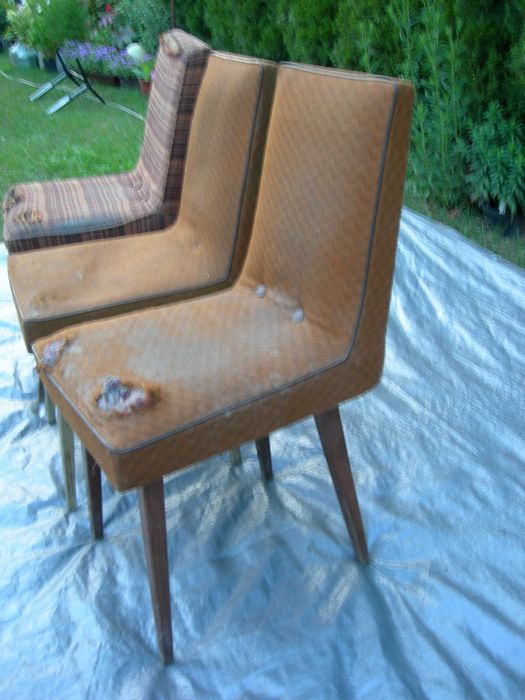 Krzesła PRL Lejkowski - Leśniewski
