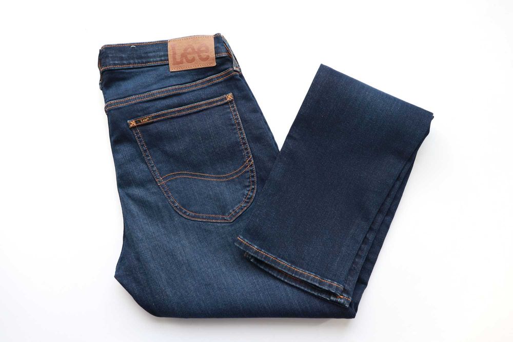 LEE LUKE W32 L34 męskie spodnie jeansy skinny slim fit nowe okazja