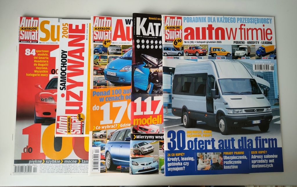 Auto Świat - Katalogi 1997 do 2007