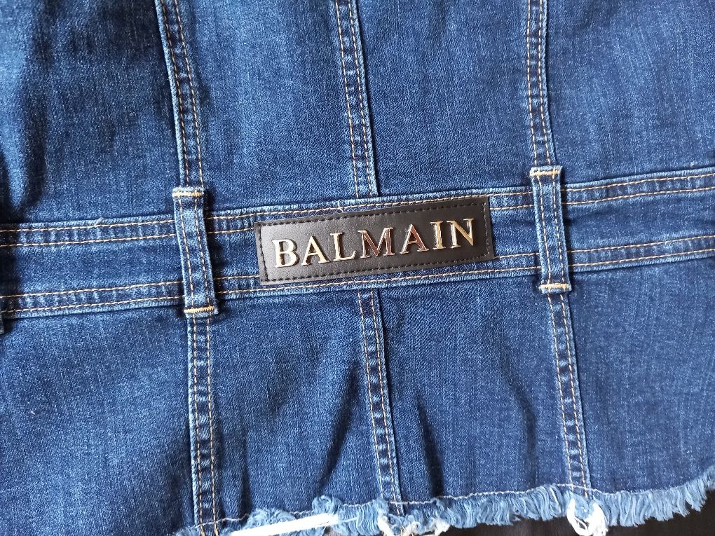 Balmain nowa kurteczka dżinsowa roz L damska