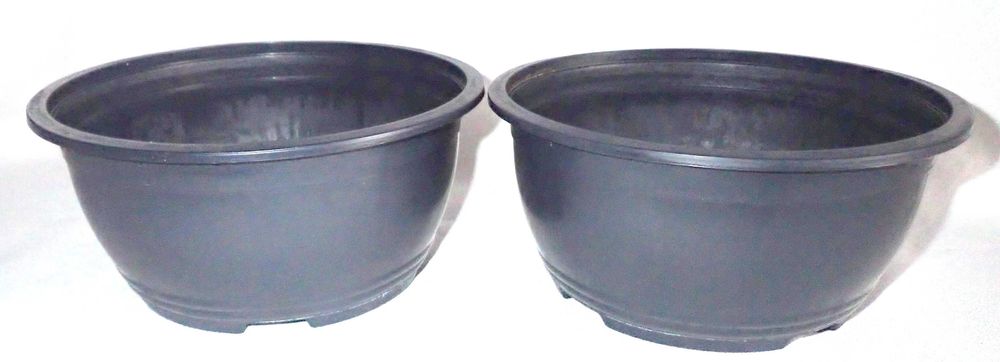 Miski na chryzantemy 19cm 1,6 L Misy chryzantemówki antracyt