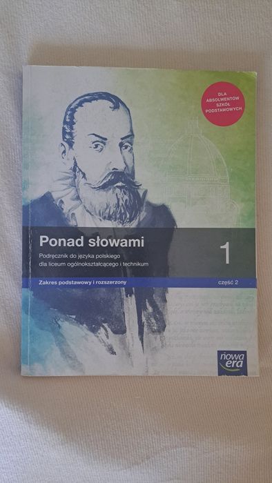 Podręcznik "Ponad słowami 1" część 2, zakres podstawowy i rozszerzony