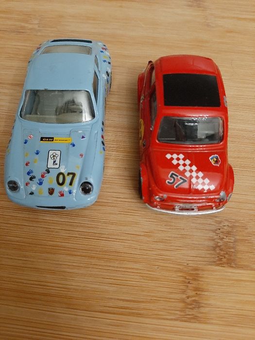 Carros corrida colecção