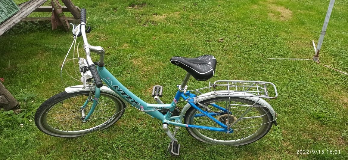 Rower dziewczęcy koła 24" Amelka