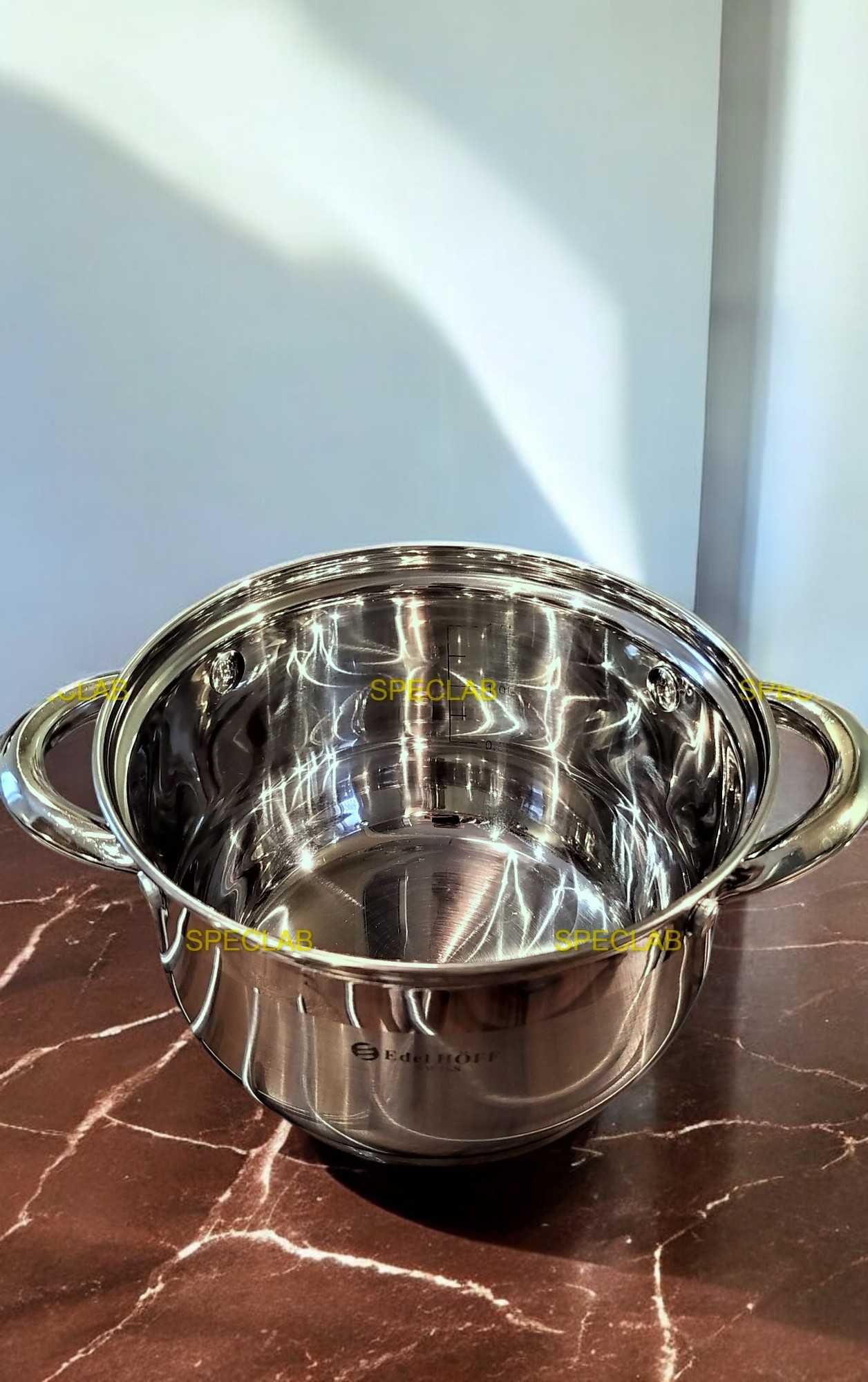 Zestaw garnkow EDELHOFF EH-9014 Gaz, indukcja, Halogen