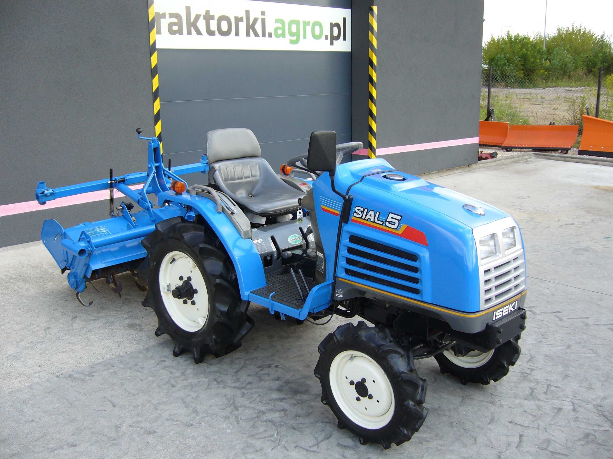Traktorek Mini Ciągnik ISEKI SIAL5 15 KM Glebogryzarka traktorkiagropl
