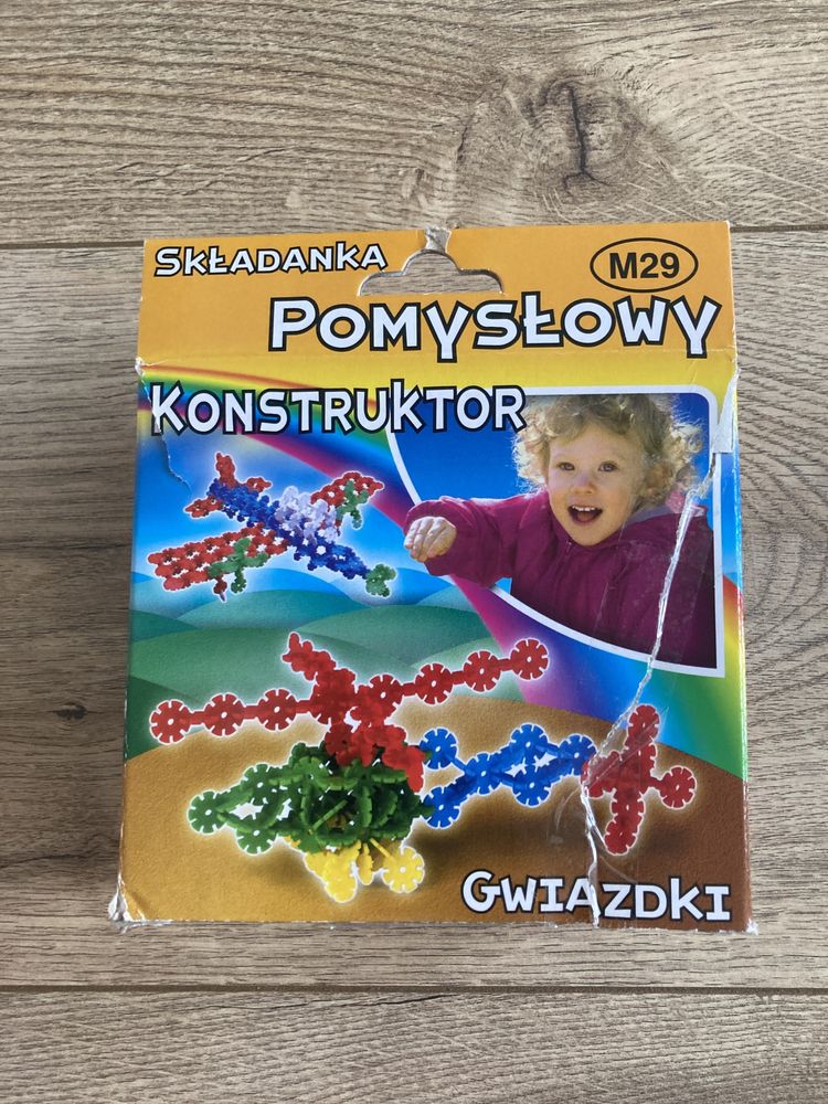 Klocki „Pomysłowy konstruktor - gwiazdki”