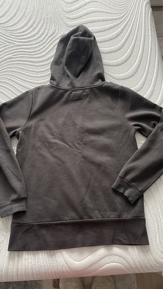 Sinsay XS/34 grafitowa szara bluza z kapturem