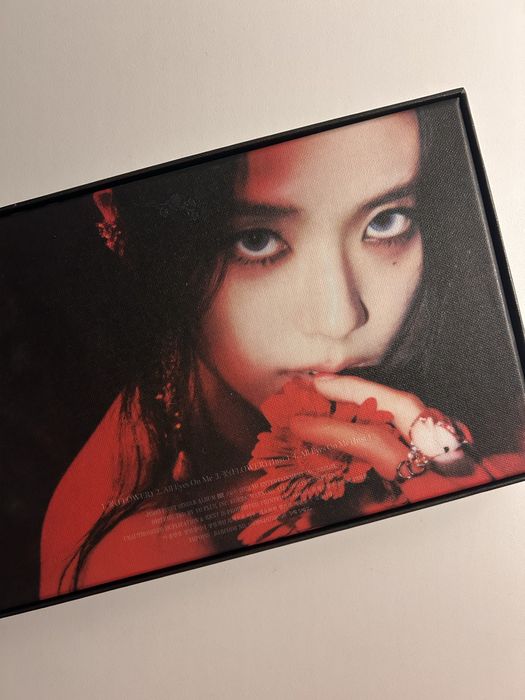 Album ME jisoo blackpink black ver photocard polaroid