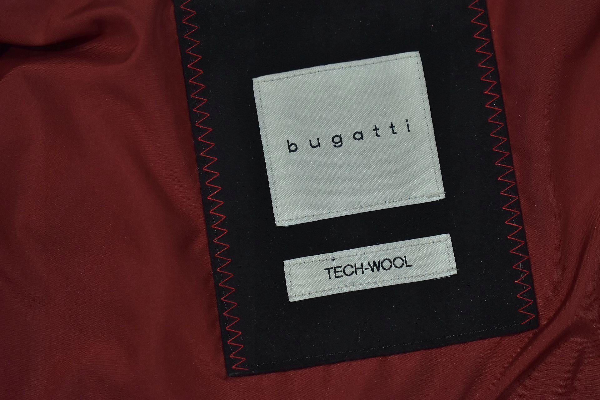 Ocieplana Pikowana Kurtka Męska 28 Bugatti Tech-Wool