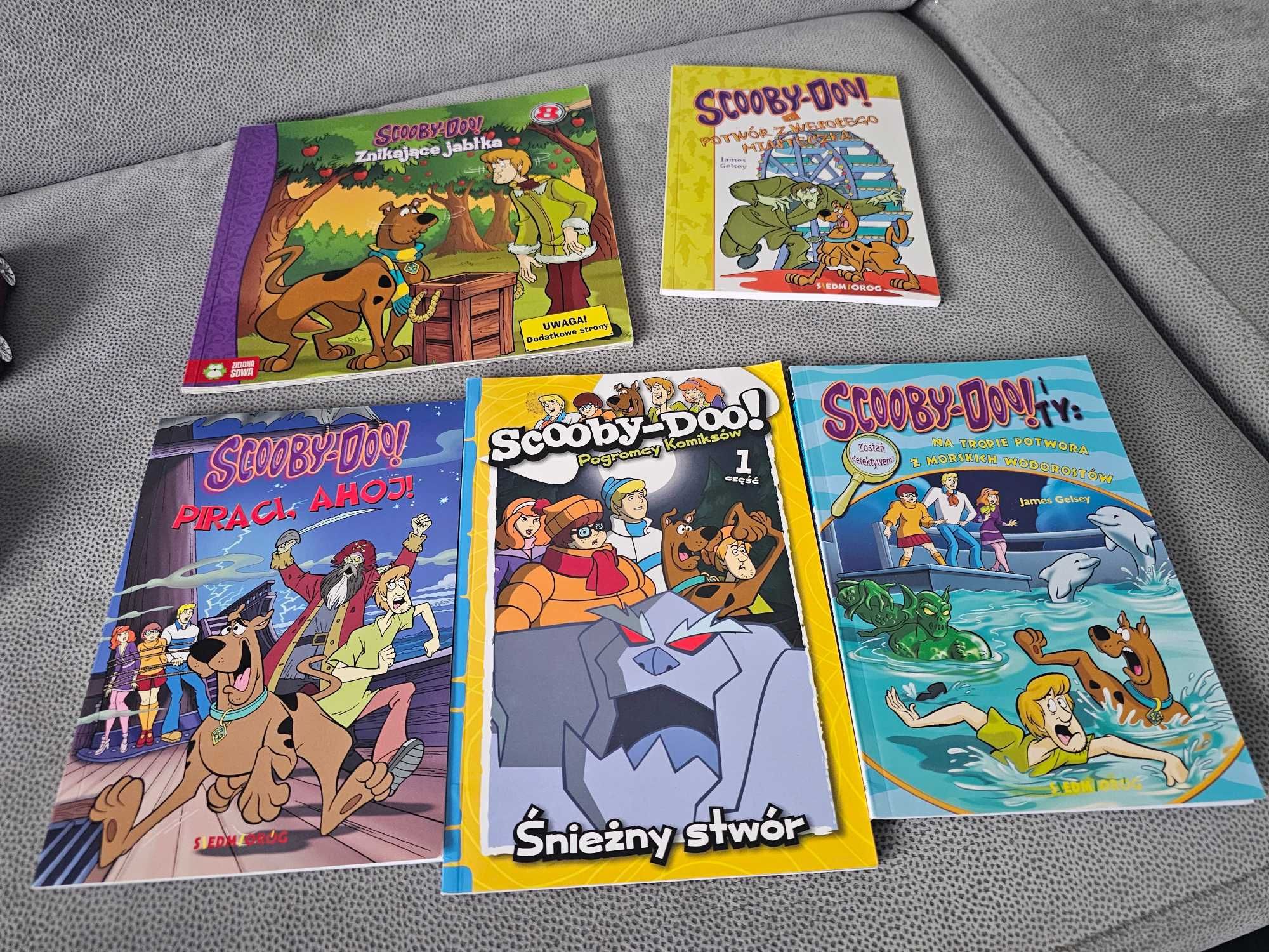 Zestaw komiksów i gry Scooby Doo