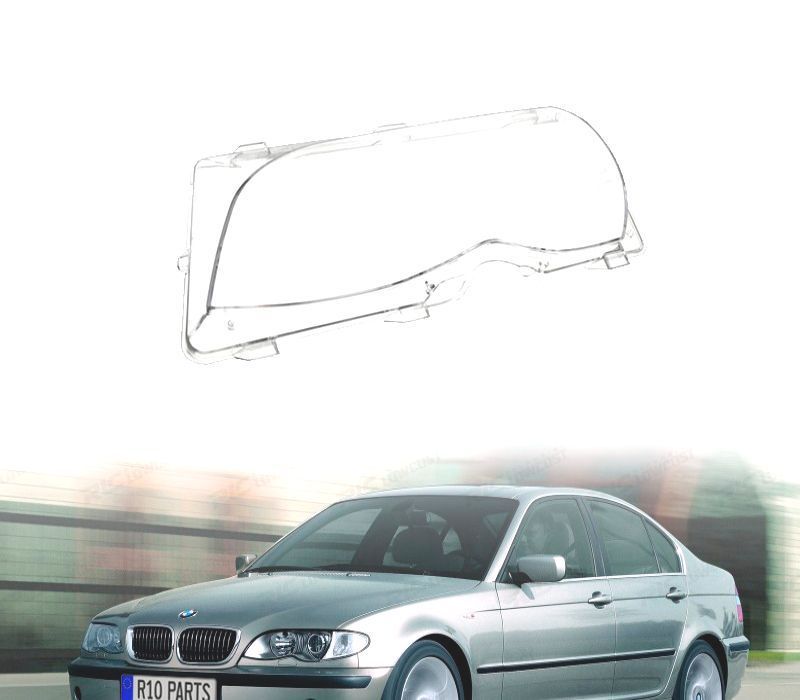 VIDRO FARÓL OPTICA FRONTAL ESQUERDA BMW E46 BERLINA TOURING 01-05