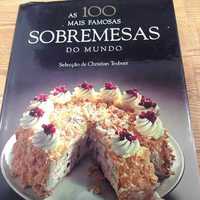 vendo livro as 100 mais famosas sobremesas do mundo